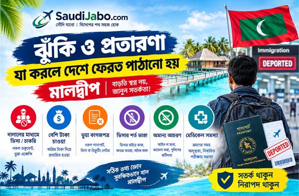 পাসপোর্ট ও কাজের চুক্তিপত্র হাতে একজন প্রবাসী কর্মী